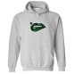 Shamrock Lips Classic Unisex Kids and Adults Pullover Hoodie for St. Patricks Day